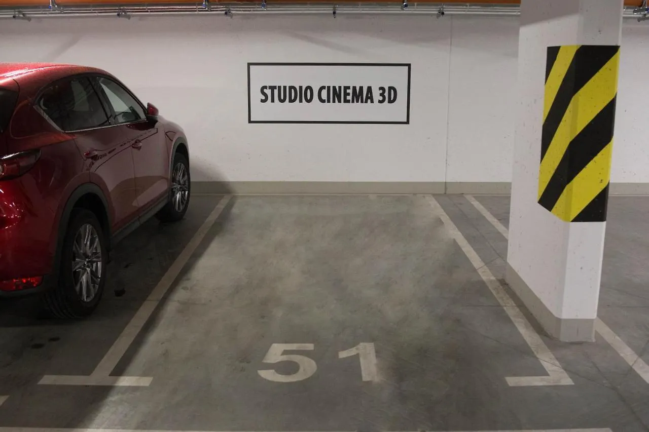 Studio Cinema 3D Cybernetyki 6 Apartment Warsaw 0*,