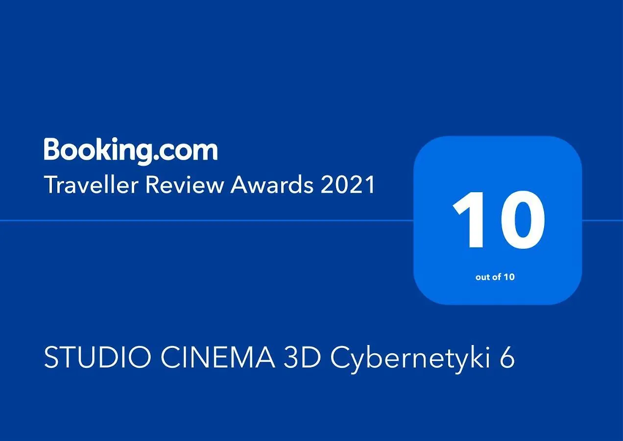 Studio Cinema 3D Cybernetyki 6 Apartment Warsaw